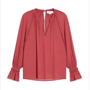 Ramy Brook Blouse in Deep Pink